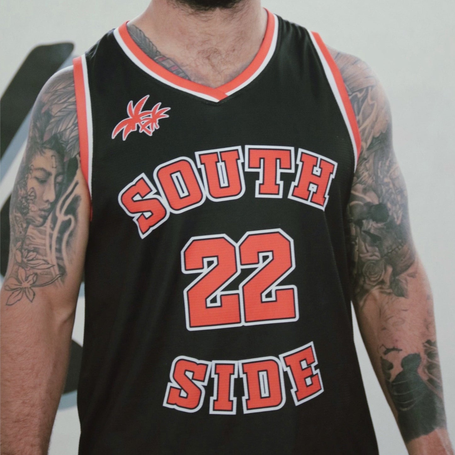 Southside Black Basketball Jersey 1