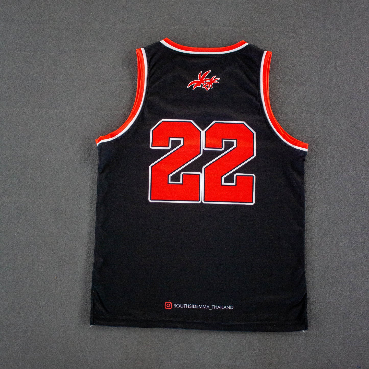 Southside Black Basketball Jersey 7