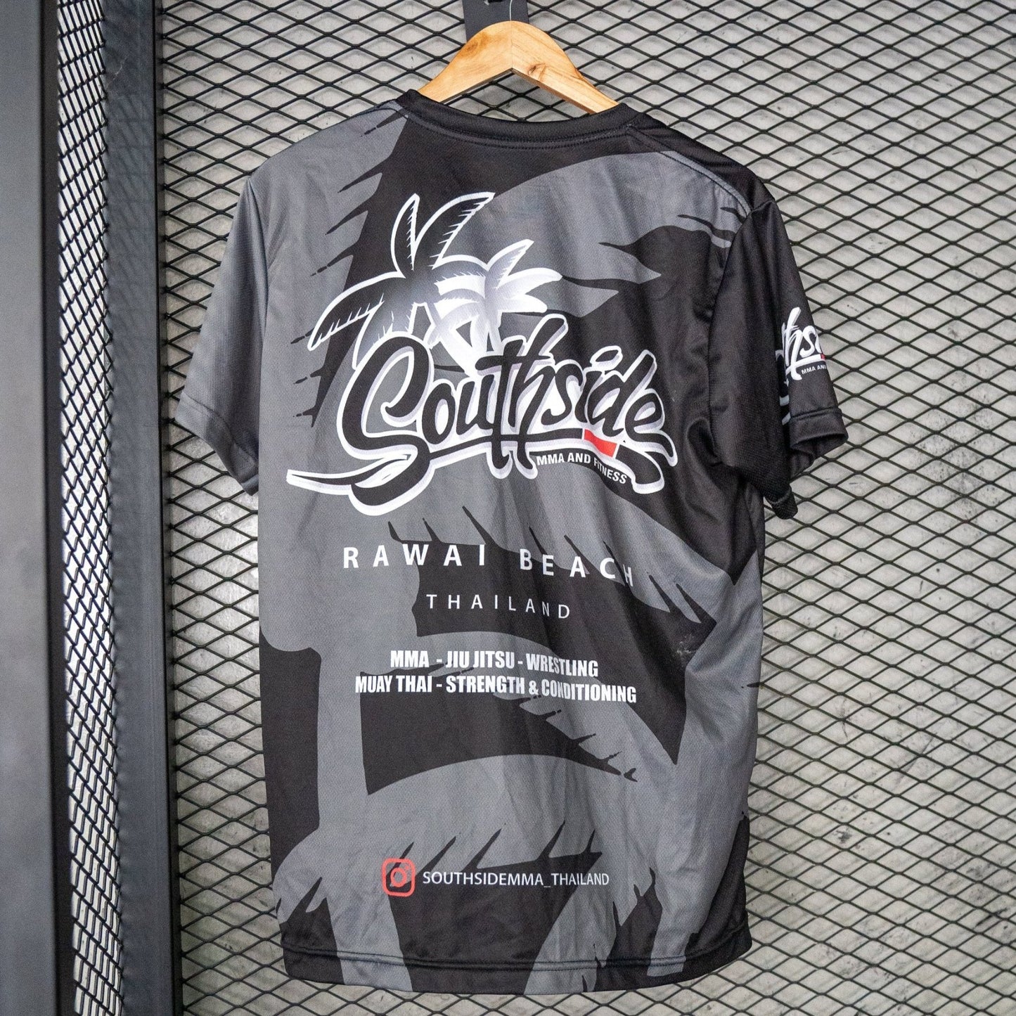 Southside Classic Black Tee Back