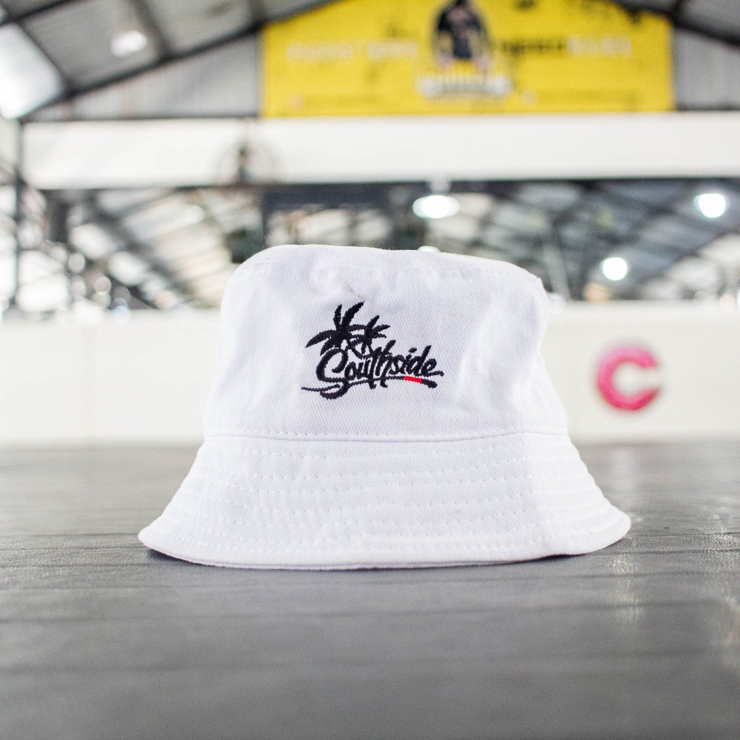 Southside Classic White Bucket Hat 4