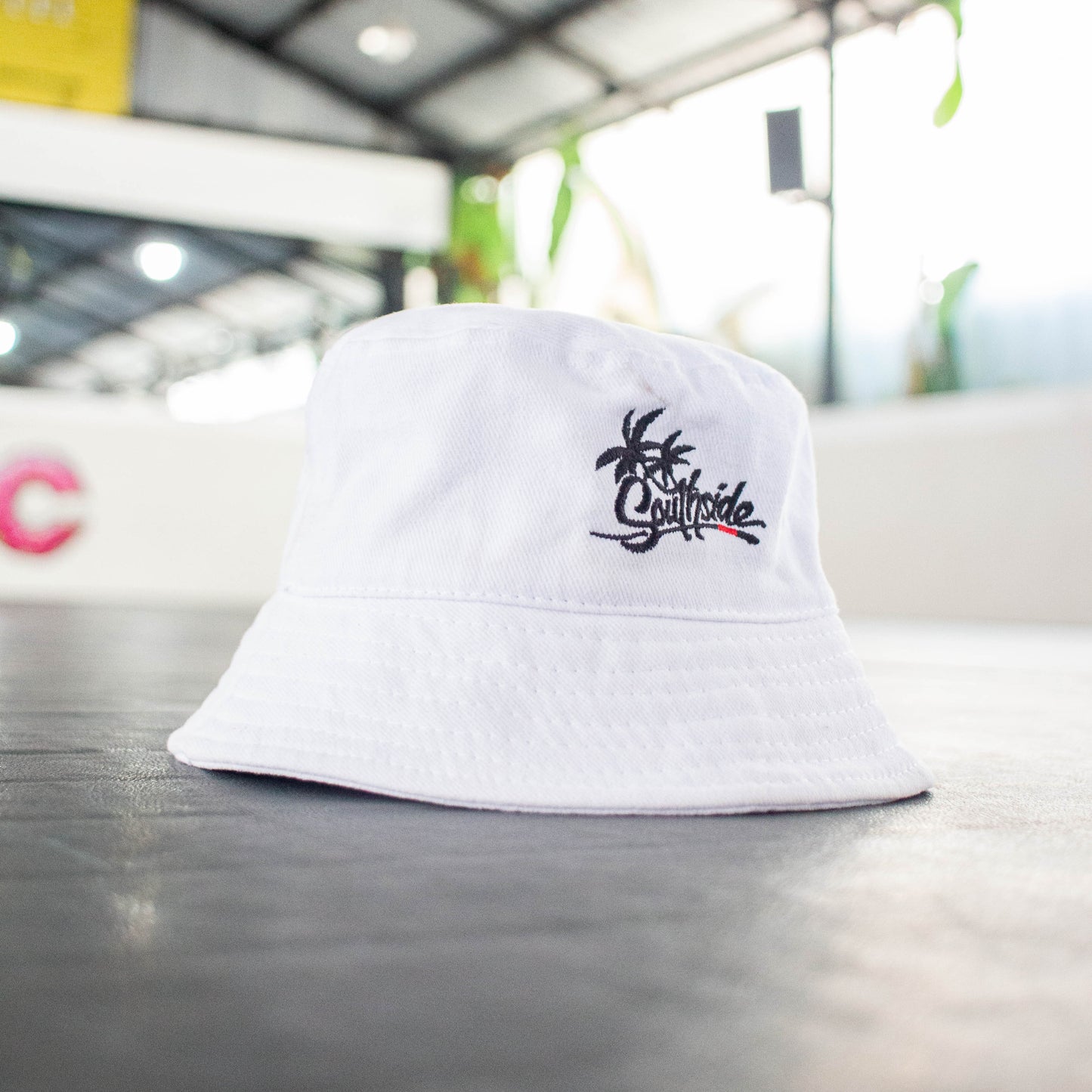 Southside Classic White Bucket Hat 5