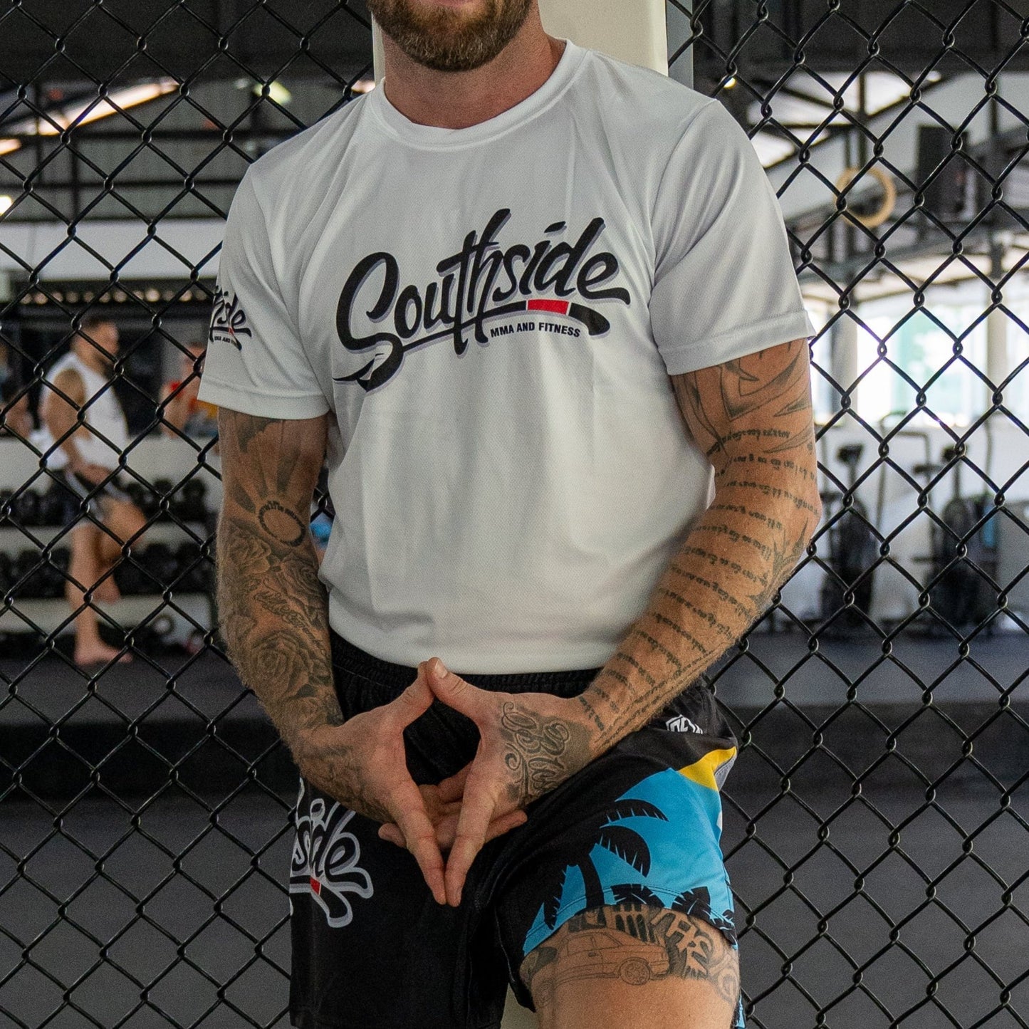 Southside MMA Dry Fit White Shirt