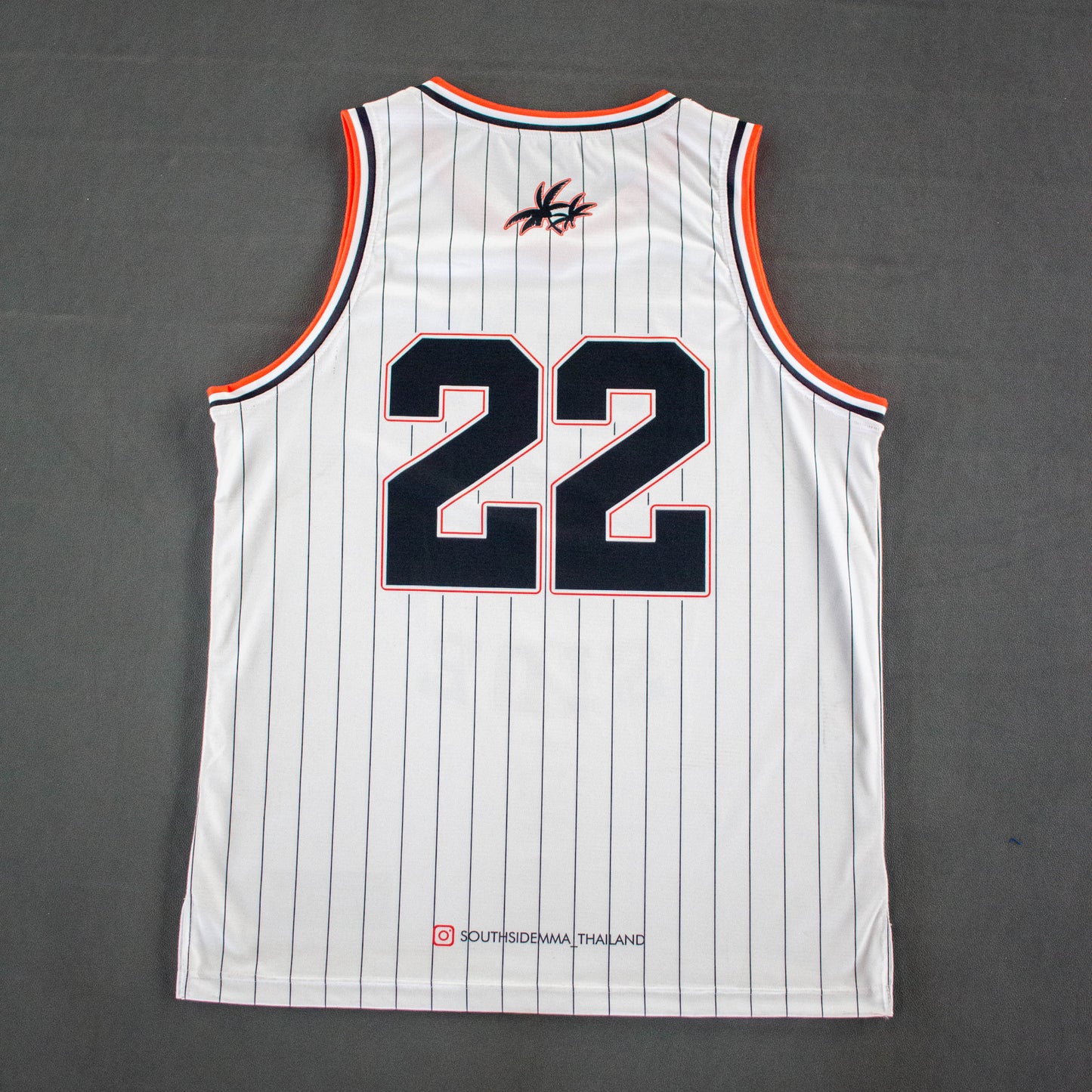 Southside White Basketball Jersey 9