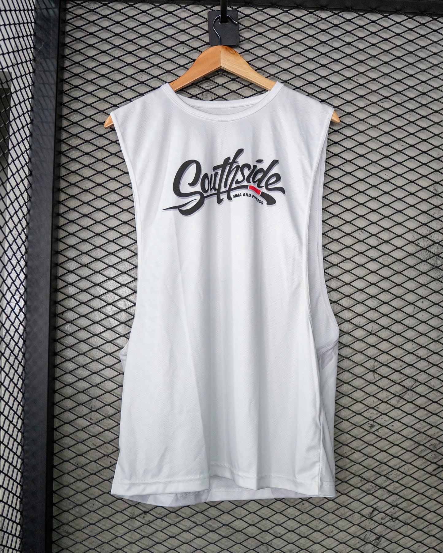 0002 Southside Classic White Tank