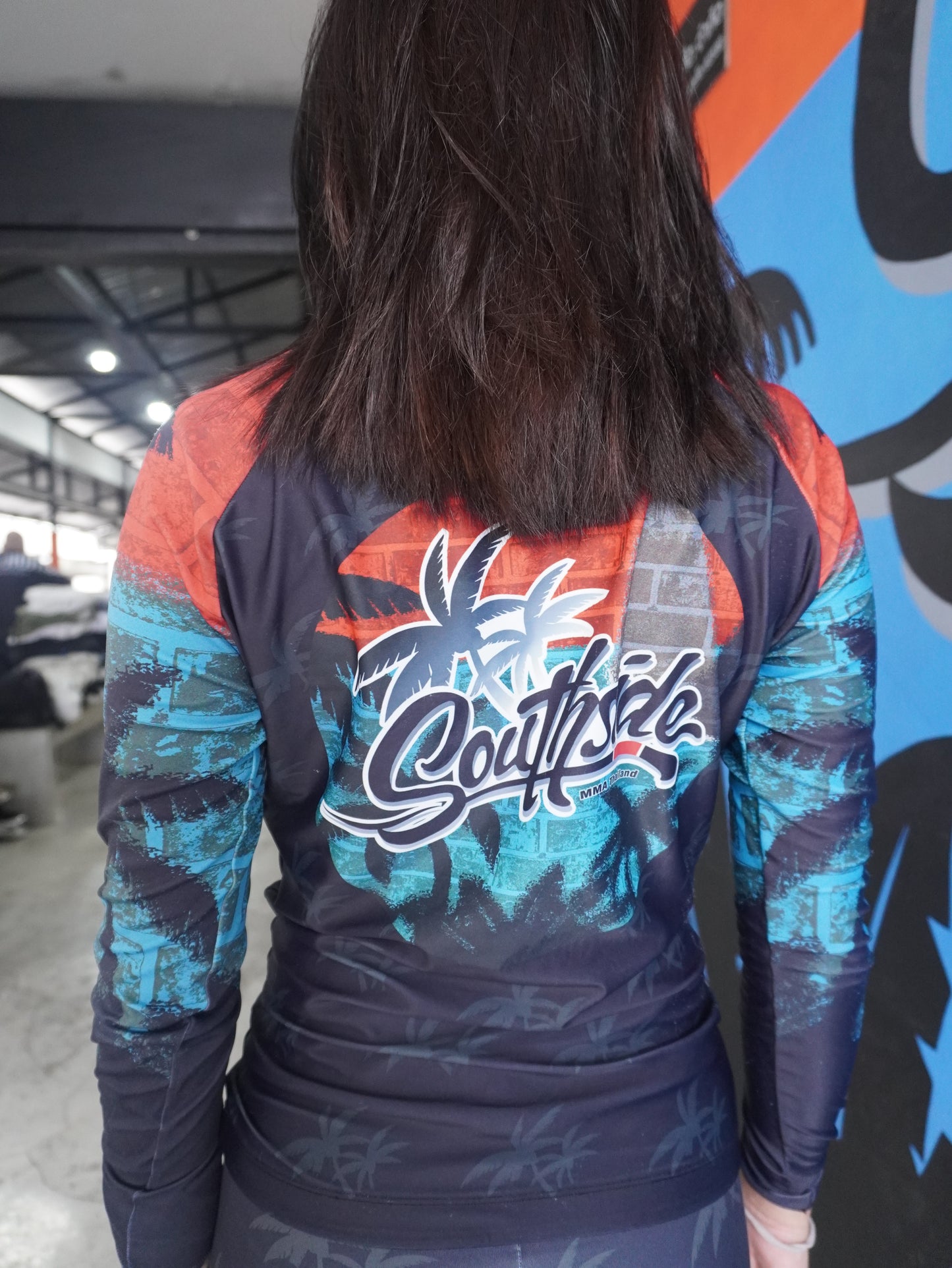 0001K Southside Long Sleeve Youth Rash Guard