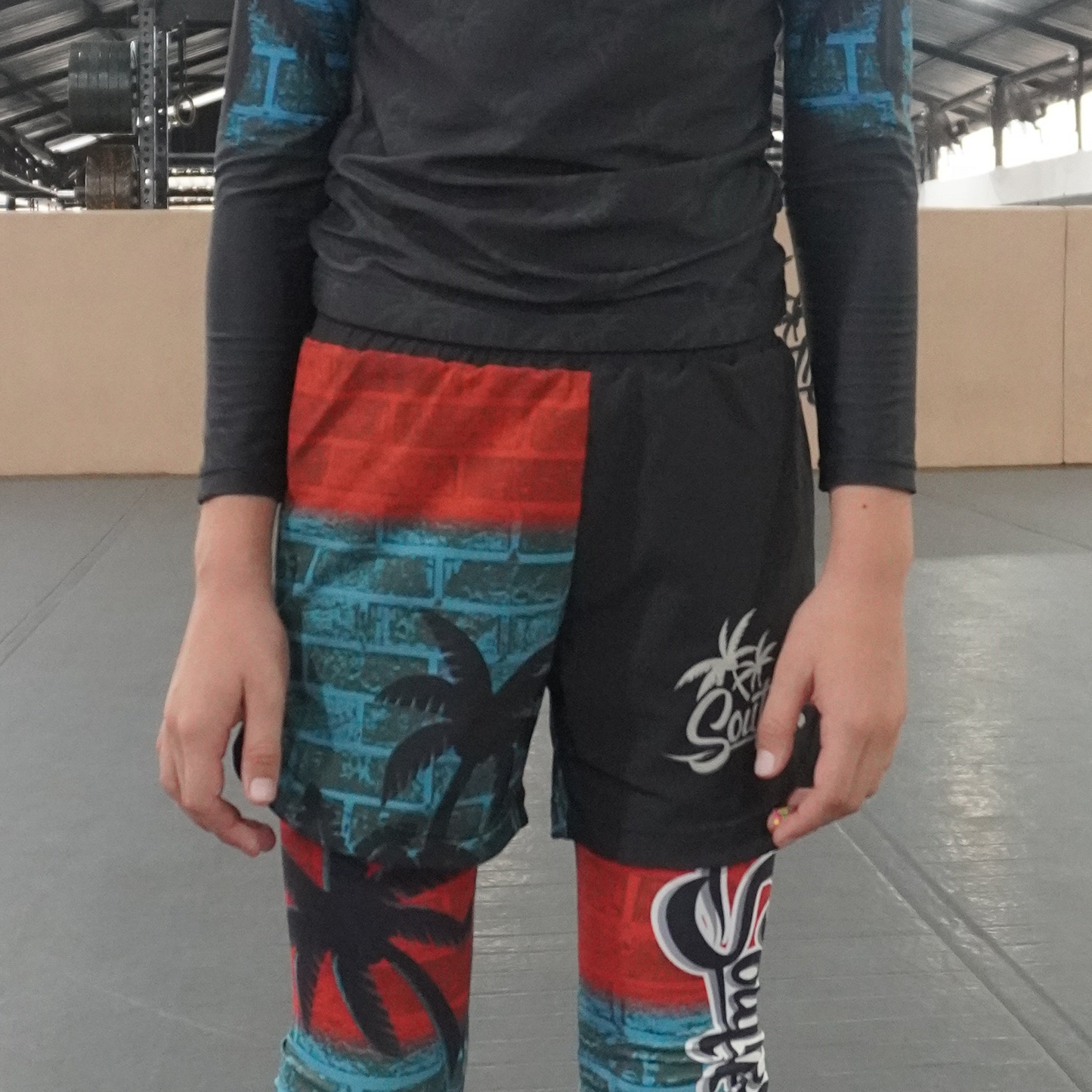 0012 Southside Youth Hybrid Shorts