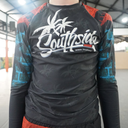 0013 Southside Long Sleeve Youth Rash Guard