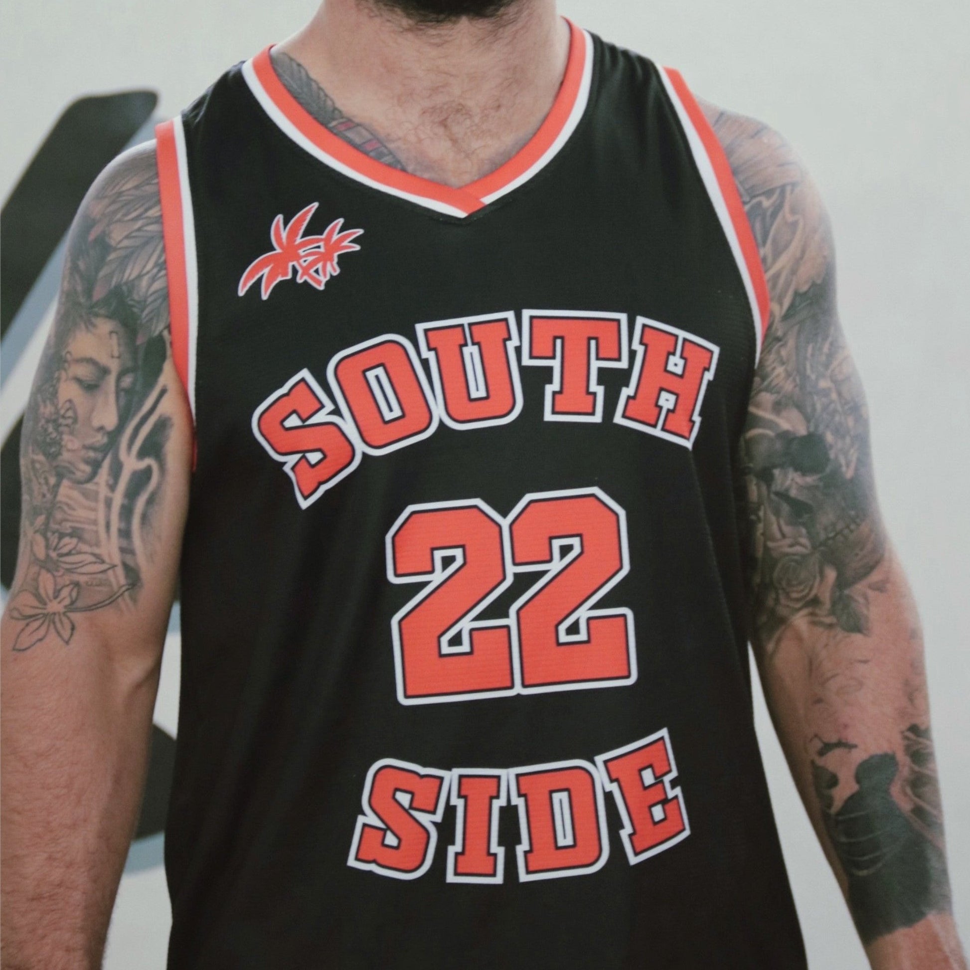 Southside Black Basketball Jersey 1