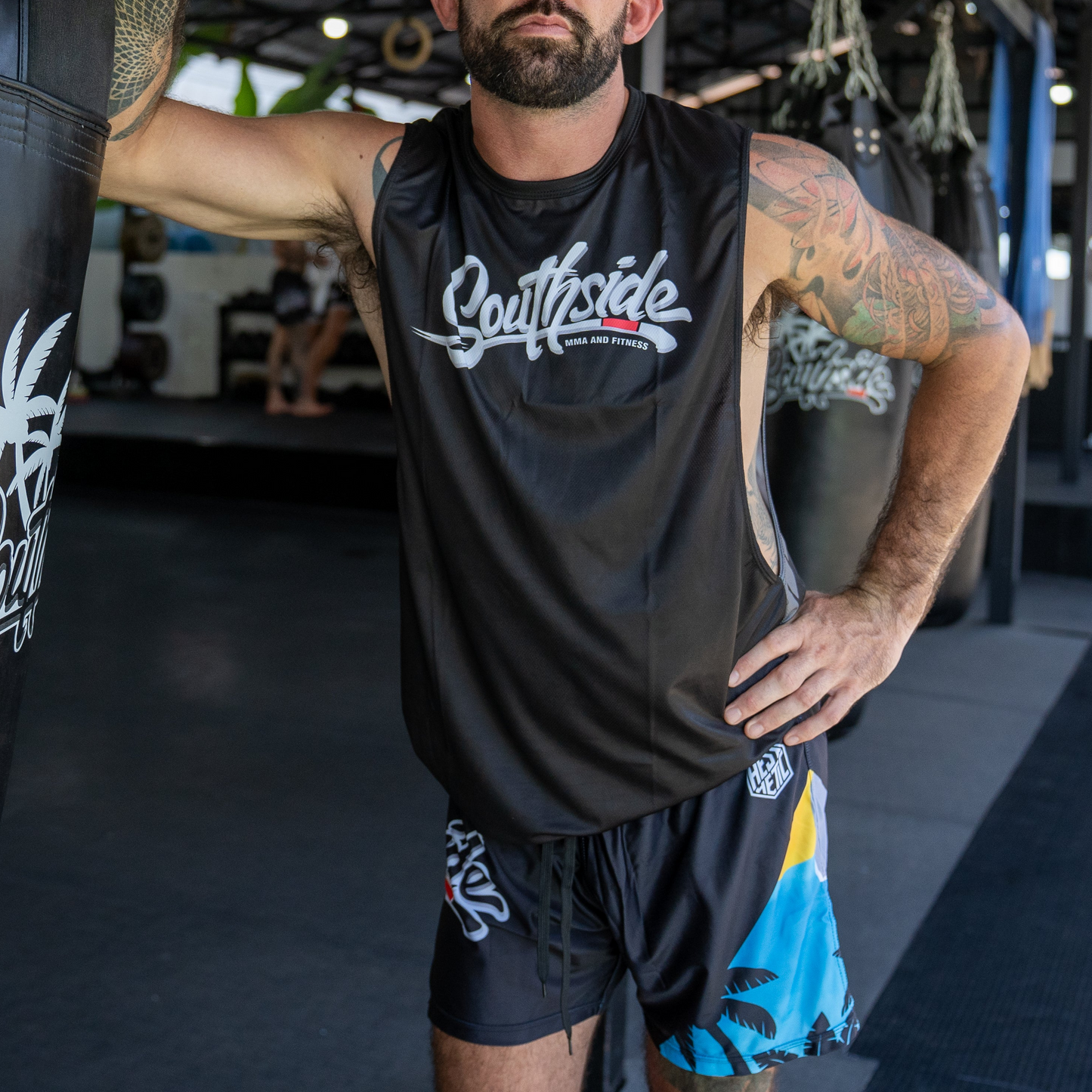 0004 Southside Classic Black Tank