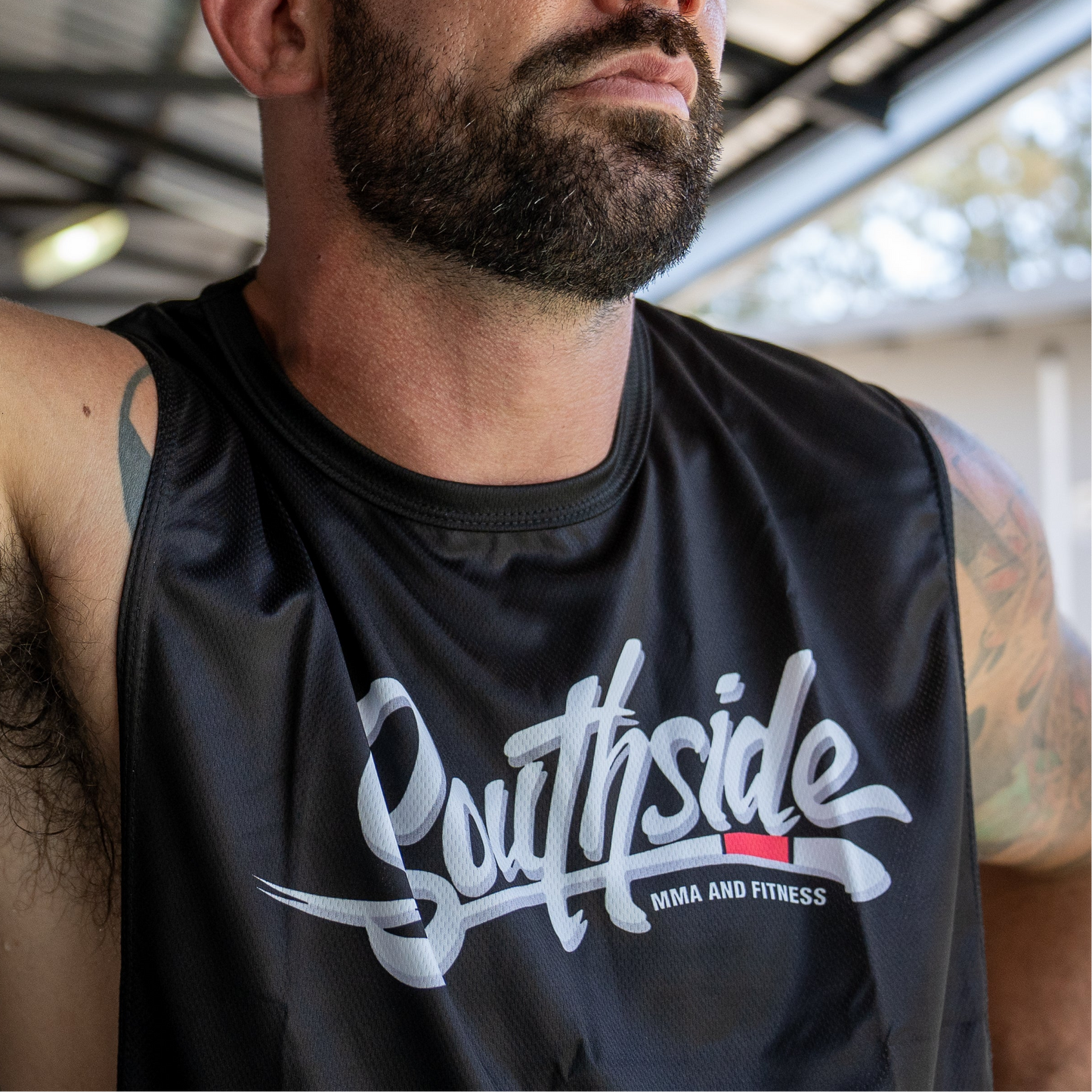 0004 Southside Classic Black Tank