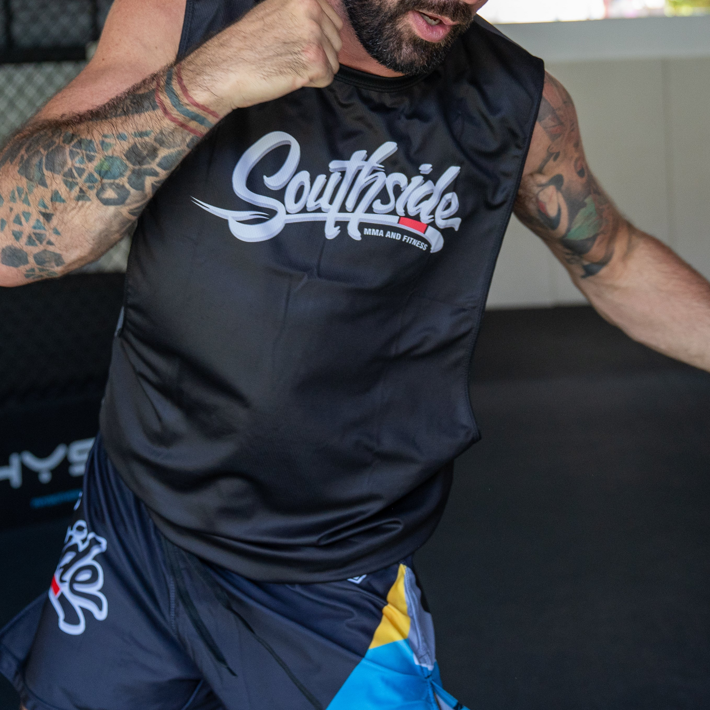 0004 Southside Classic Black Tank
