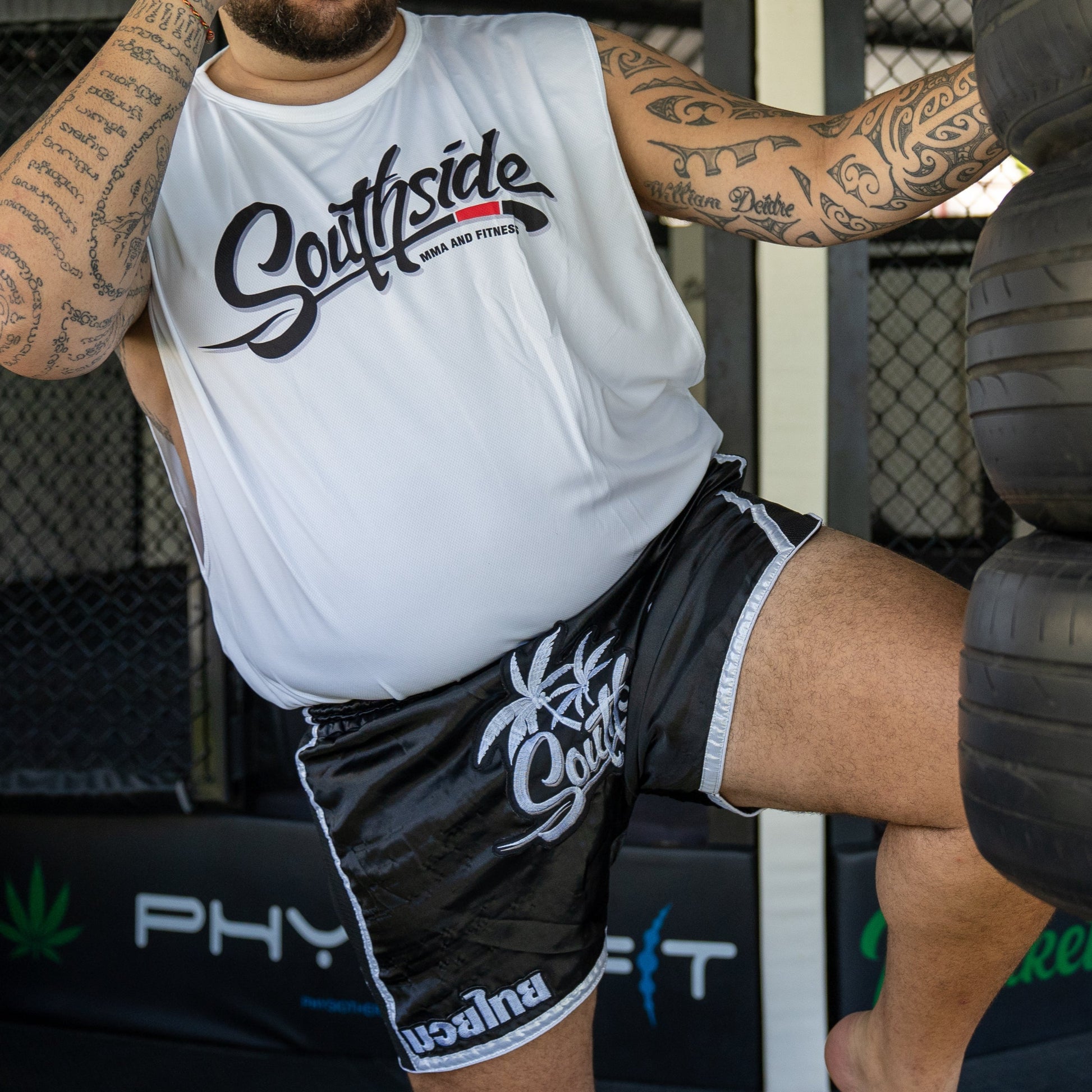 Southside MMA Classic White Vest