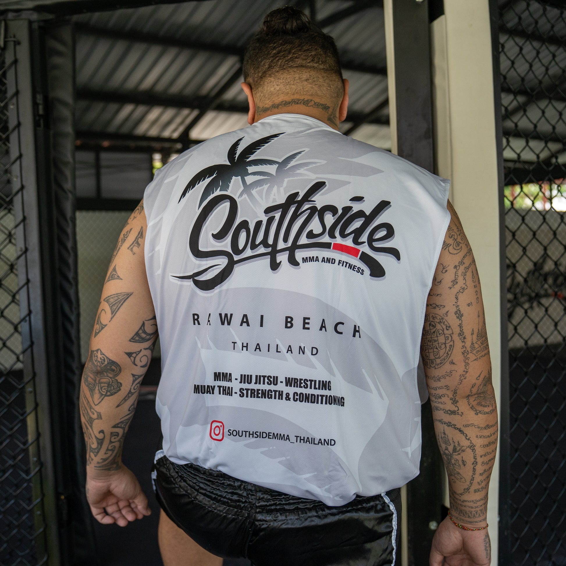 Southside MMA Classic White Vest