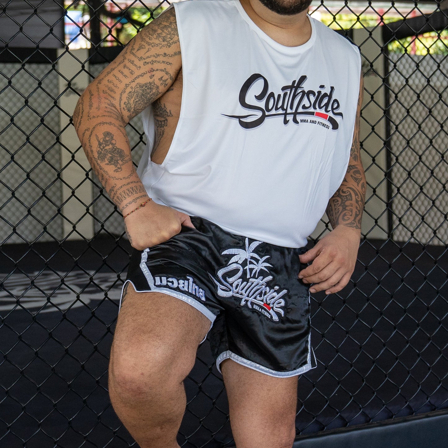 Southside MMA Classic White Vest