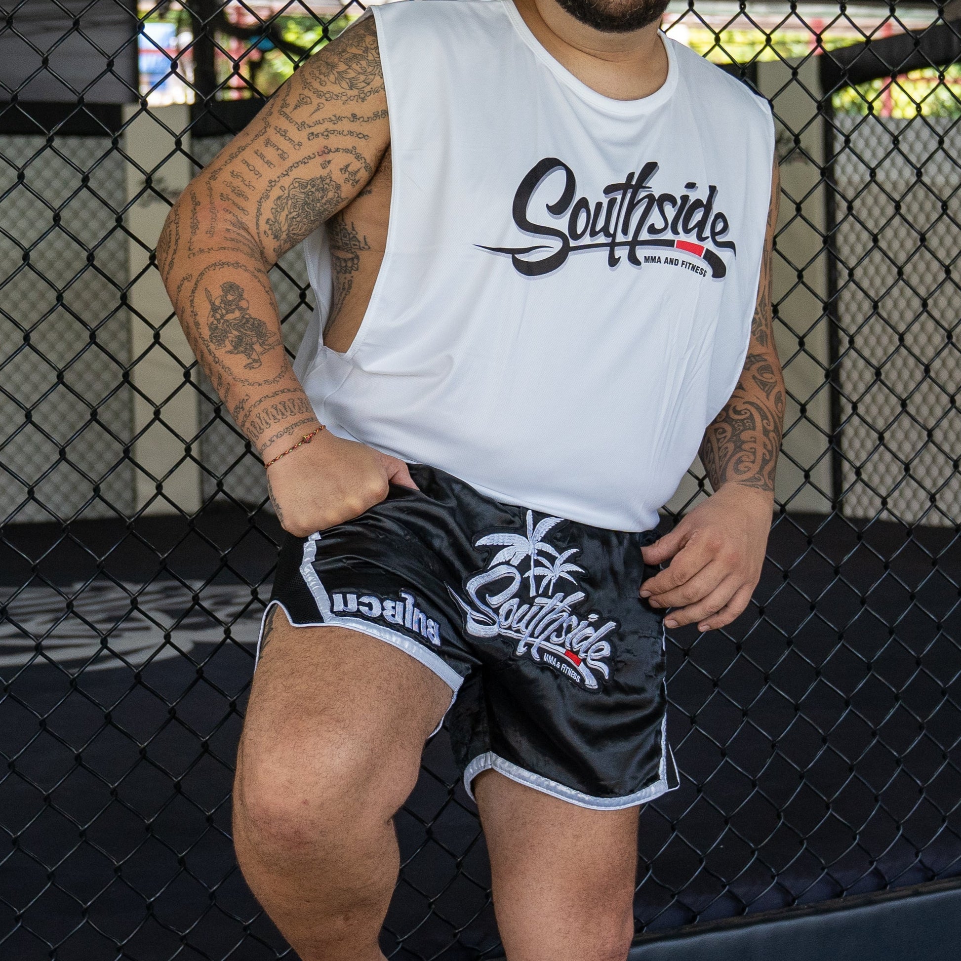 Southside MMA Classic White Vest
