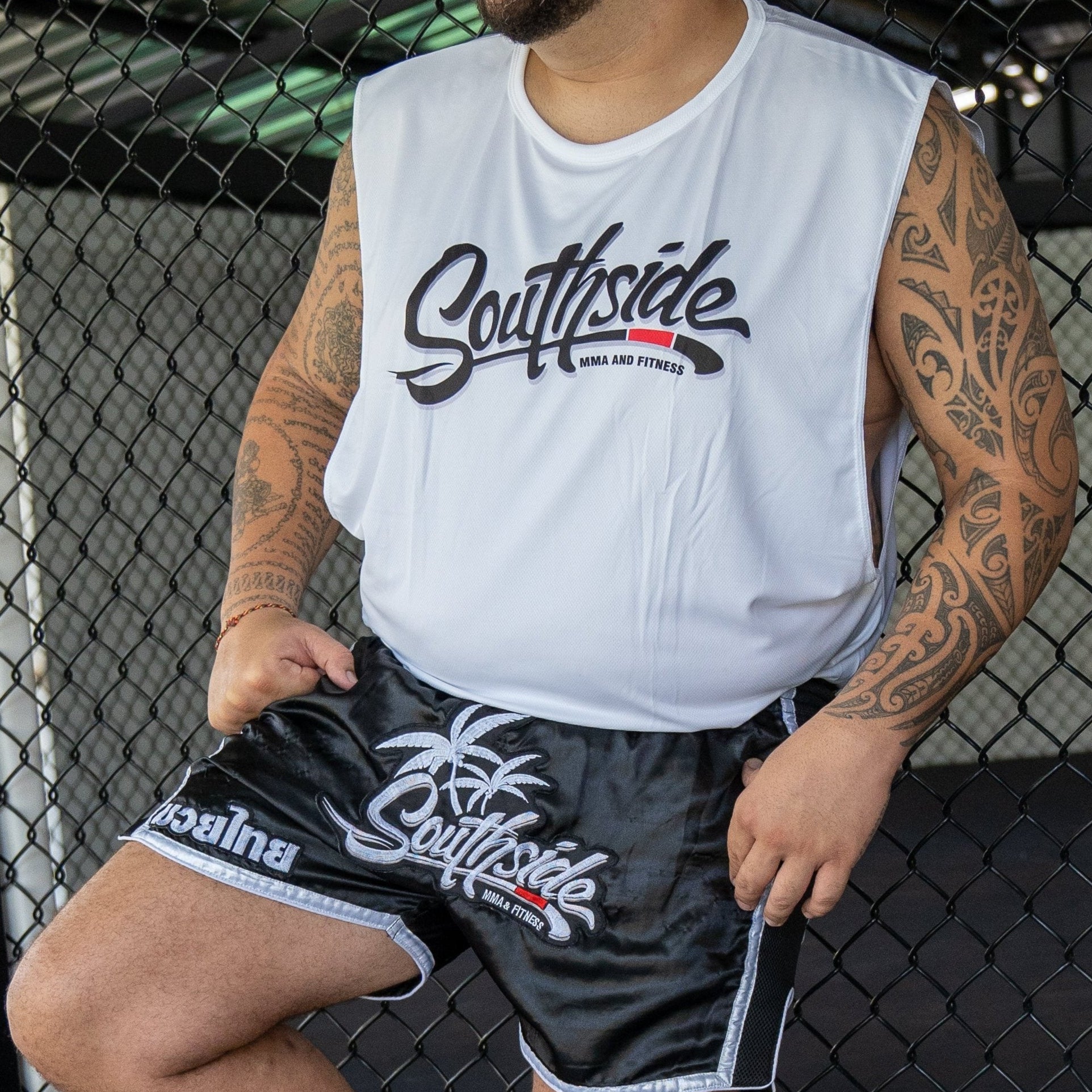 Southside MMA Classic White Vest